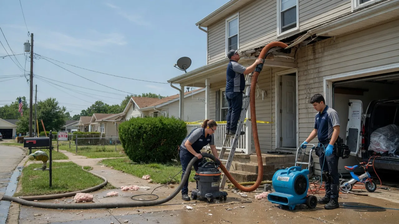 Water Damage Restoration in Fort Recovery, OH near me